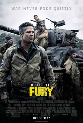 US box office report 17th October 2014: Brad Pitt takes Fury to the top